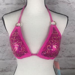 NWT Kohl’s Moceqn Bikini Top Sz Large